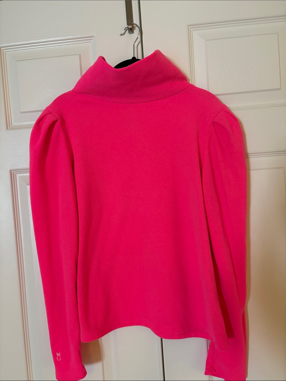 Dudley Stephens Hot Pink Cowl Neck Sweater